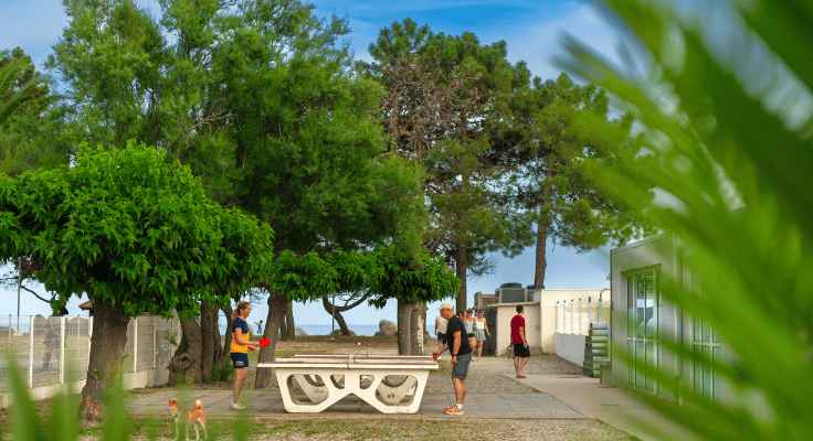 ping pong camping Marina Erba Rossa